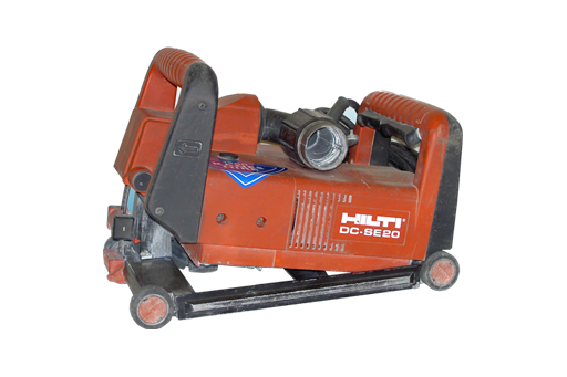 WALL CHASER HILTI 45mm x 45mm Cutting