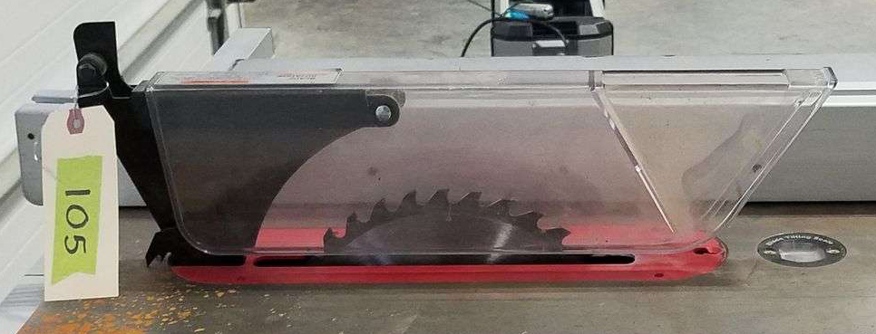 Saw Table Top 255mm BLADE GUARD