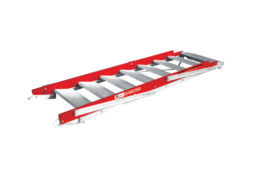 Stairs Portable Alum 600mm W HRange 1.2-1.8 8 Step