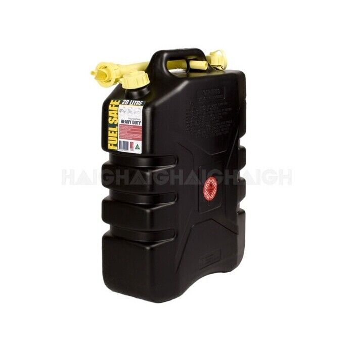 Jerry Can 20ltr Black Unleaded