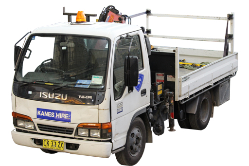 TRUCK Small ISUZU HIAB - PER HOUR Plus Tolls LR Li