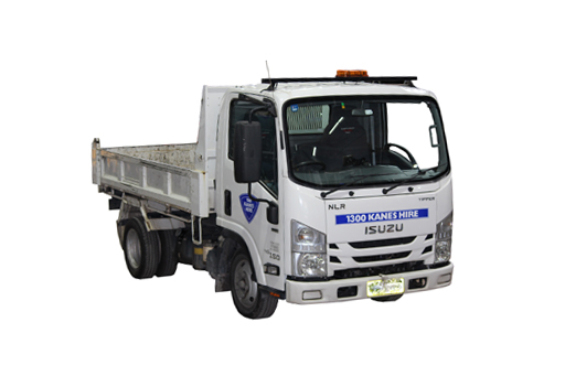 Truck Small Isuzu with Crane Dry Hire + Km + Tolls
