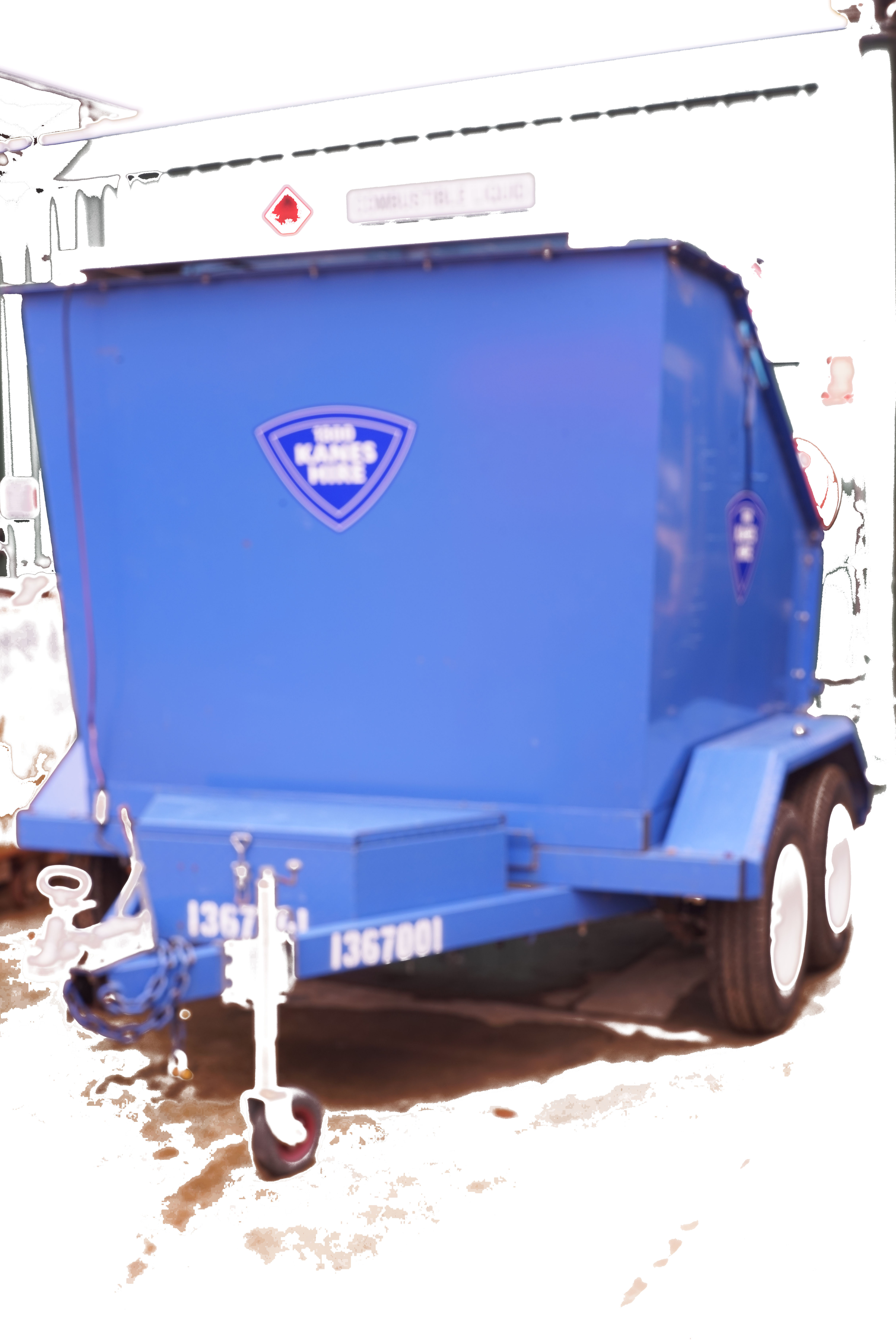 Skip Bin Tip Trailer 4m3 2T ATM