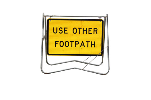 Use Other Footpath complete with stand