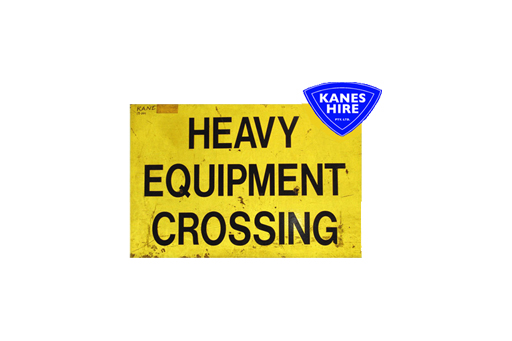 HEAVY EQUIPMENT CROSSING