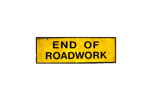 END OF ROADWORK