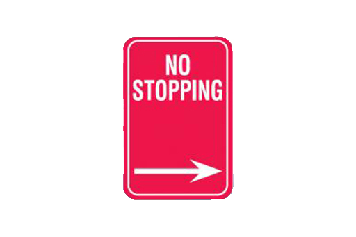 NO STOPPING
