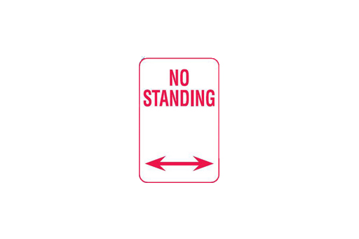 NO STANDING