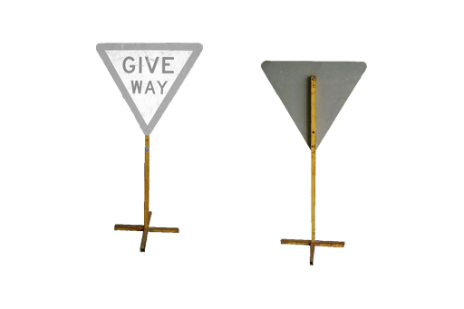 VERTICAL SIGN POST STAND