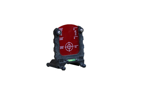 PIPE LASER TARGET & SPIRIT LEVEL