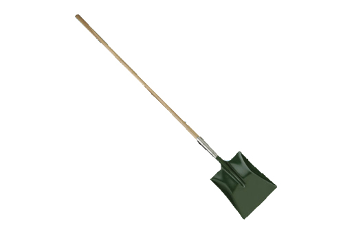 SHOVEL SQ MOUTH LONG HANDLE