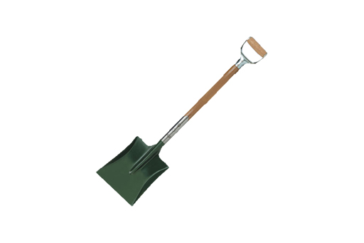 SHOVEL SQ MOUTH DEE HANDLE