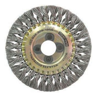Twist Knot Wire Wheels 100 mm x16mm