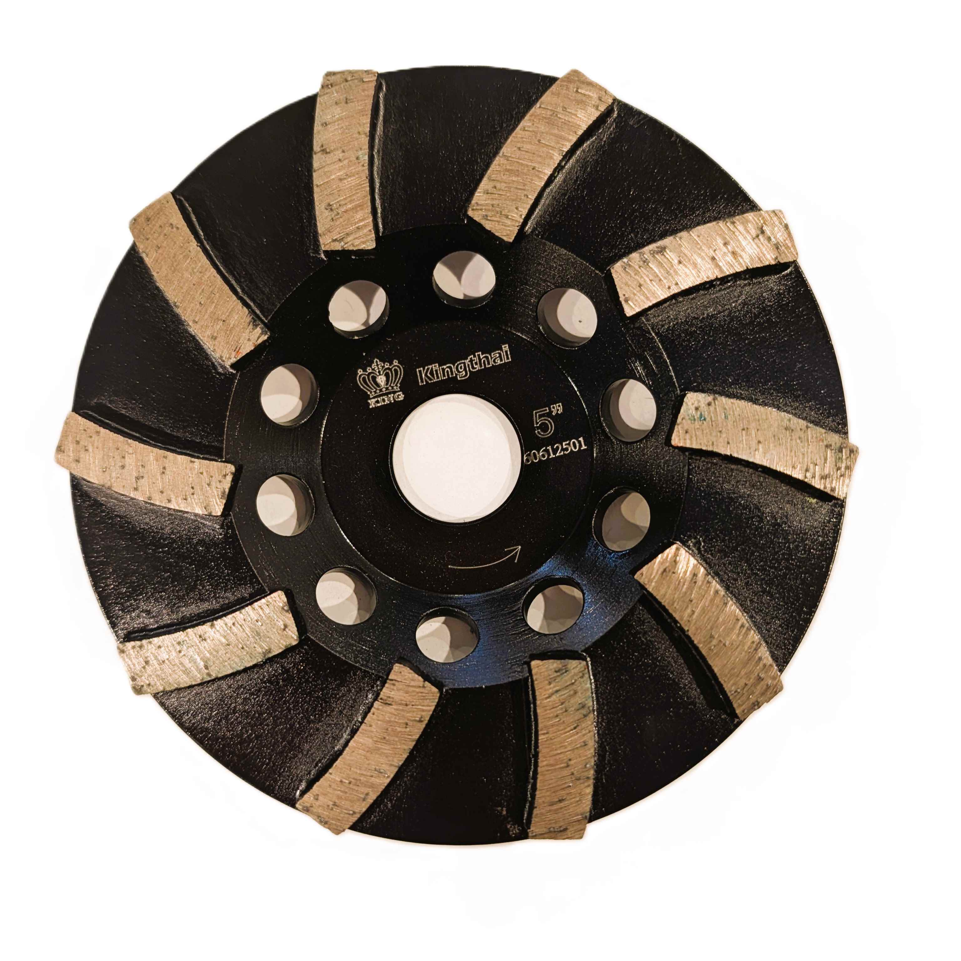 CUP WHEEL 5" GENERAL PURPOSE BLACK 30#