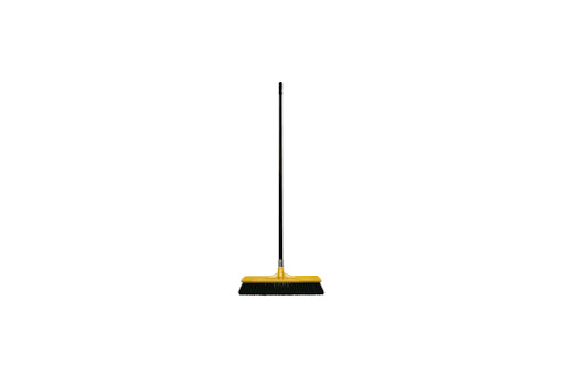 BROOM & HANDLE SOFT POLY FILL 35cm 14"
