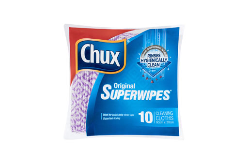 CHUX SUPERWIPES REGULAR 10 Pack