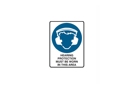 HEARING PROTECTION MUST BE WORN ON SITE