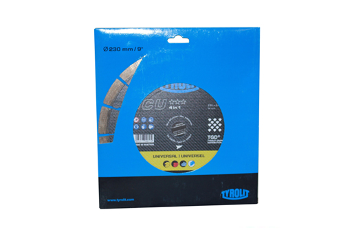 DIAMOND BLADE 9"/230x2.4x1.0x22.23H DRY