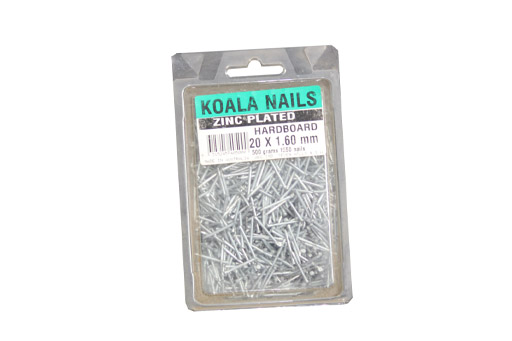 Nails Hardboard 20mm x1.60 (500g)