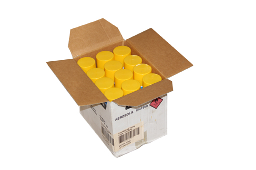 LINE MARK Yellow Aerosol Class2.1 UN1950