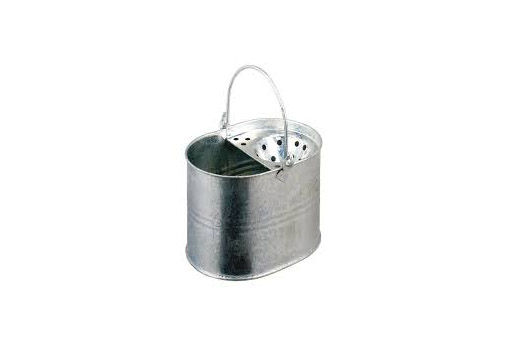 MOP BUCKET GALVANISED 12 Ltr Mobile
