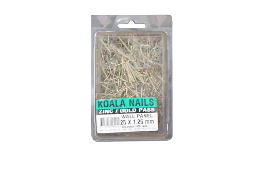 Nails Wall Panel  25mm x1.25 (500g)